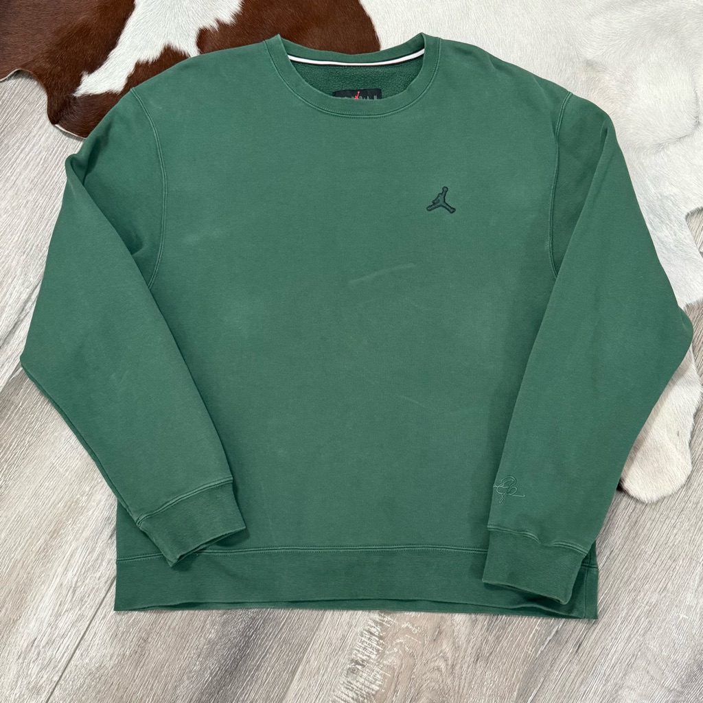 Air Jordan Essential Fleece Crew Sweat 'Green'